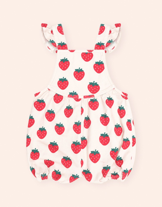 Huxbaby - Strawberry Bubble Romper - Babies