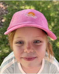 Banabae - Rad Aunty and Rad Kid Baseball Cord Cap Bundle in Pink