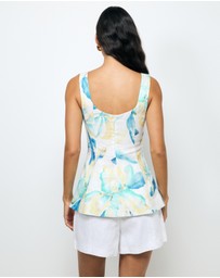AERE - Kira Linen Top