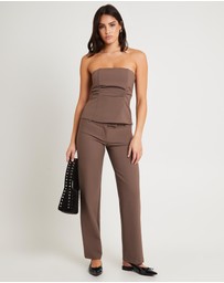 Alice In The Eve - Rory Ruched Bandeau Top