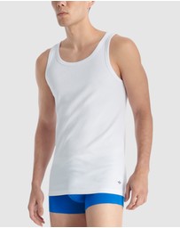 adidas Originals - 2 Pack Comfort Rib Cotton Tank Top