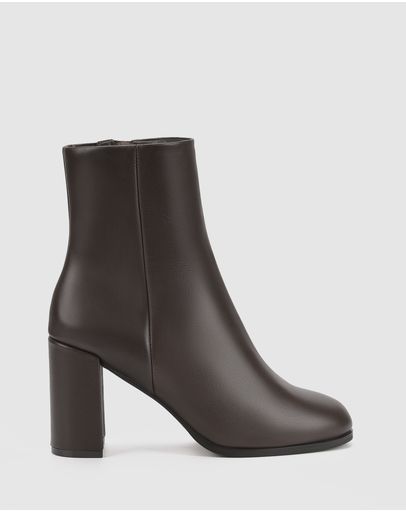 Chocolate Brown Leather