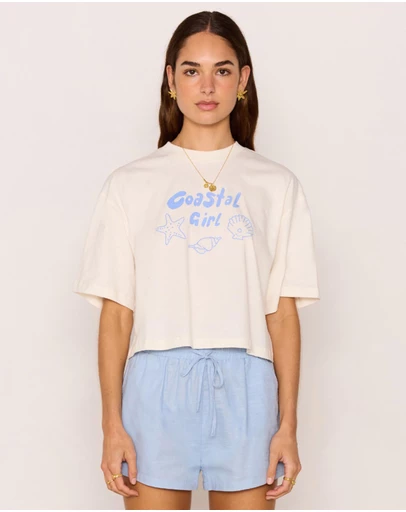 MINKPINK - Coastal Boxy Tee