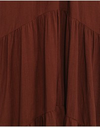 Petal & Pup - Eleonara Midi Dress - Chocolate