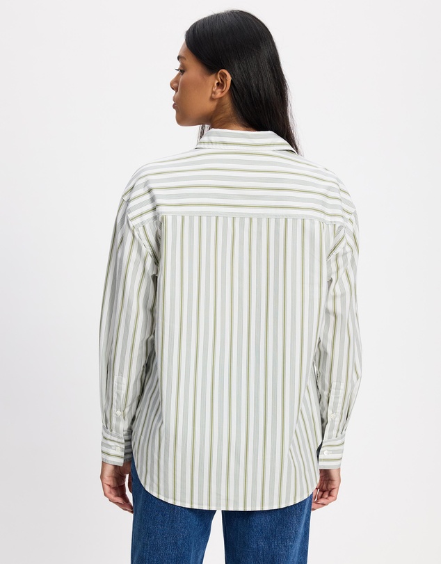 R.M.Williams - Hopeland Poplin Stripe Shirt