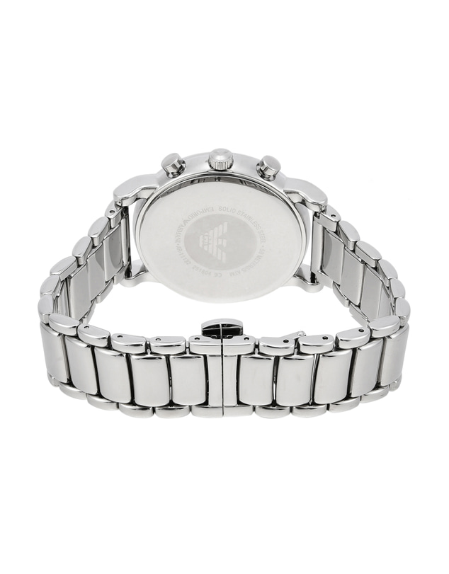 Emporio Armani - Silver Tone Chronograph Watch