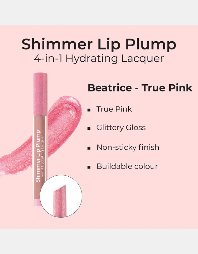 MCoBeauty - Shimmer Lip Plump 4-in-1 Hydrating Lacquer