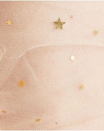 High Heel Jungle - Starry Sky Tulle Socks - Nude