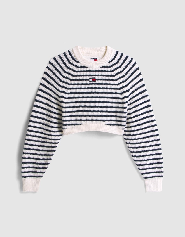 Tommy Jeans - Crop Badge Sweater