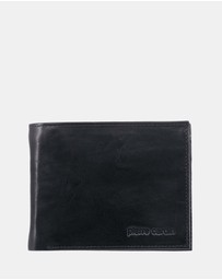 Pierre Cardin - Pierre Cardin Rustic Leather Tri-Fold Men's Wallet