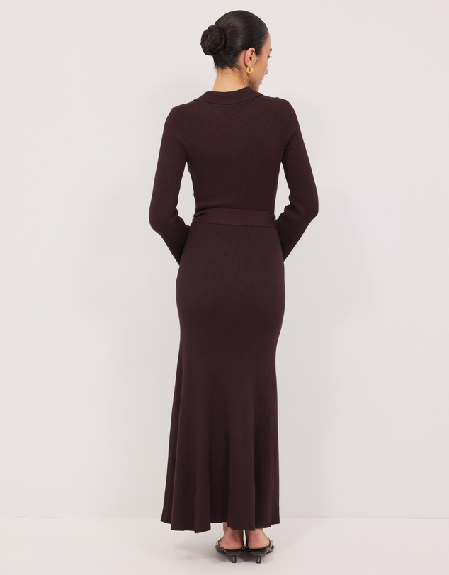 Calli - Audrey Flare Sleeve Maxi Dress