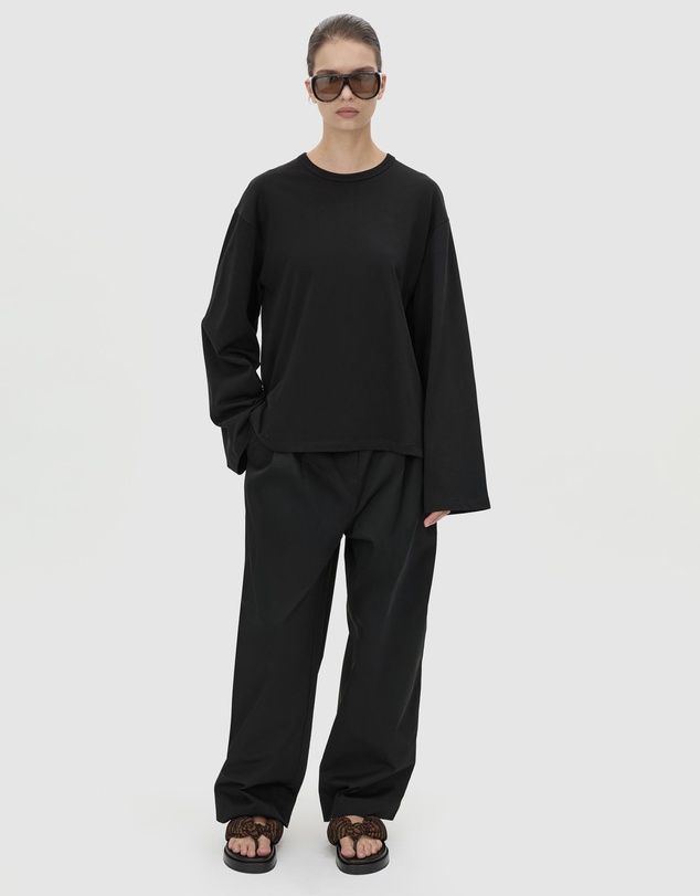 C&M CAMILLA AND MARC - Larissa Long Sleeve Logo Tee