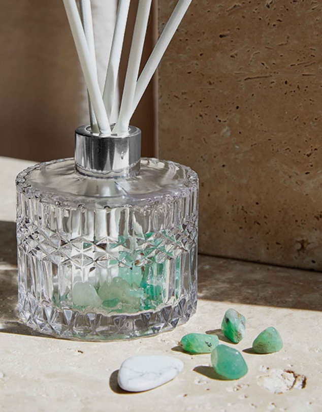 Silk Oil of Morocco - Enchanted Forest Crystal Diffuser - Luck, Prosperity & Joy