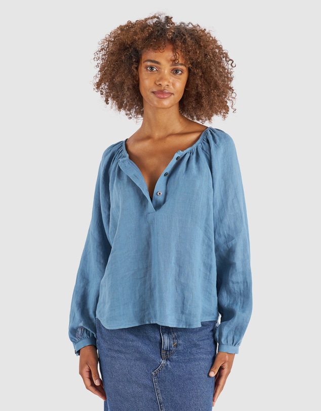 CAMIXA - Poem Linen Blouse