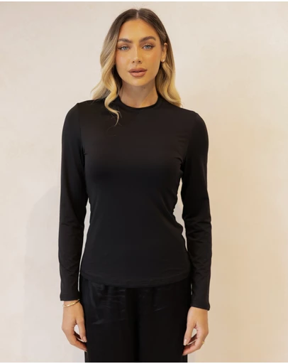 Mod Squad - Luxe Long Sleeve Double Lined Top