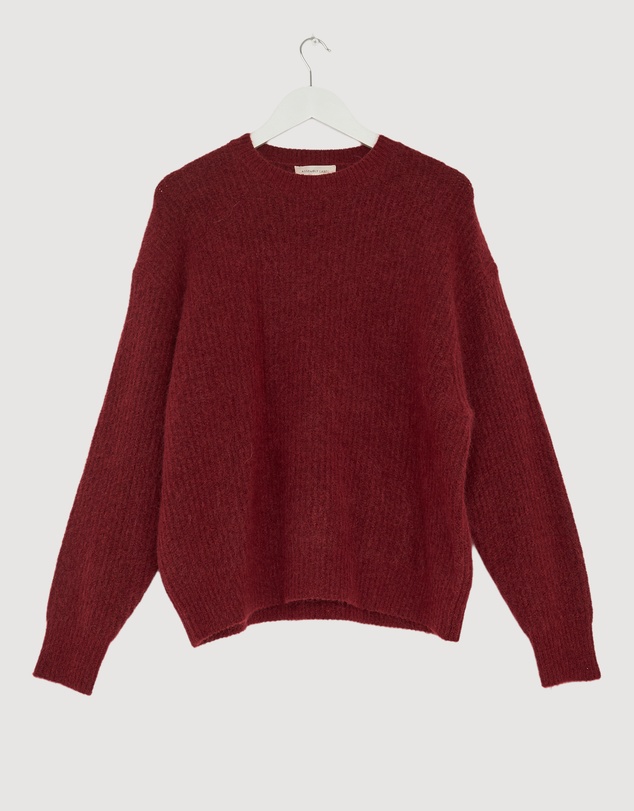 Revibe - Repaired Assembly Label Francis Rib Knit Jumper - AU M
