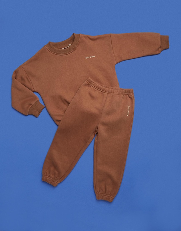 Tiny Trove - Woodie 3D Logo Tracksuit - Babies-Kids