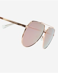 Hawkers Co - HAWKERS - Polarized Rose Gold SHADOW Sunglasses for Men and Women UV400