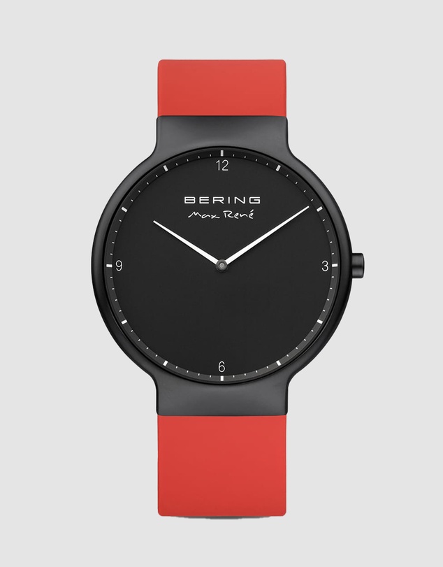 Bering - Gents Max René 40mm Black Red Watch