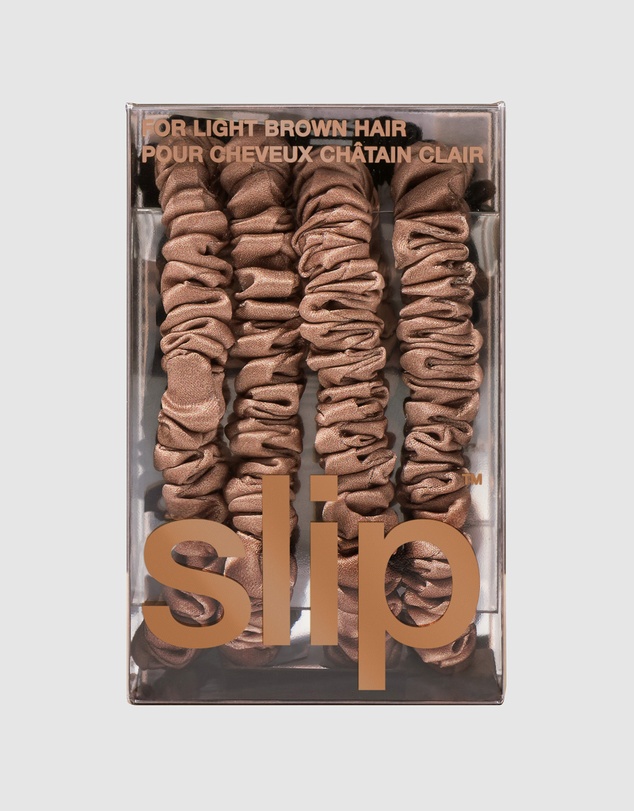 Slip - slip pure silk back to basics skinny scrunchies