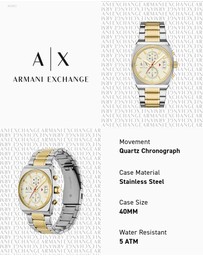 Armani Exchange - Multicolour Chronograph Watch