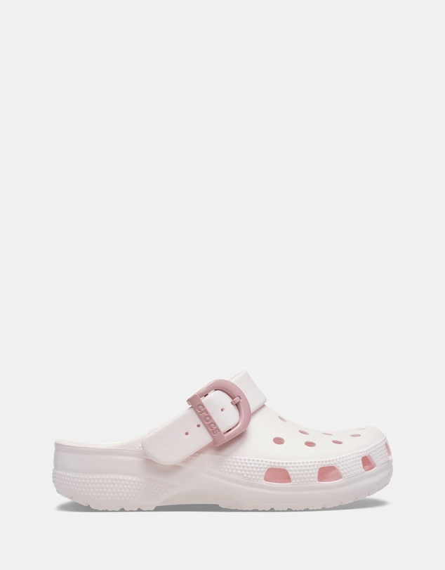 Crocs - Classic Enamel Buckle Clogs - Women's