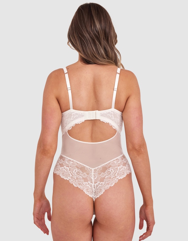 Bras N Things - Bethany Underwire Bodysuit - Ivory