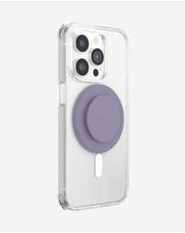 PopSockets - PopGrip MagSafe Soft Touch Phone Grip Holder + Magnetic Adapter Ring