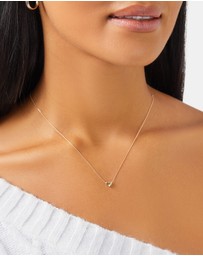 Michael Hill - Heart Slider Necklace in 10kt Yellow Gold