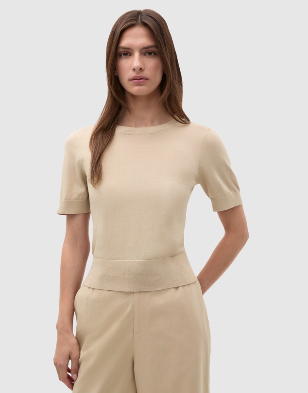 Seed Heritage - Sheer Knit Tee