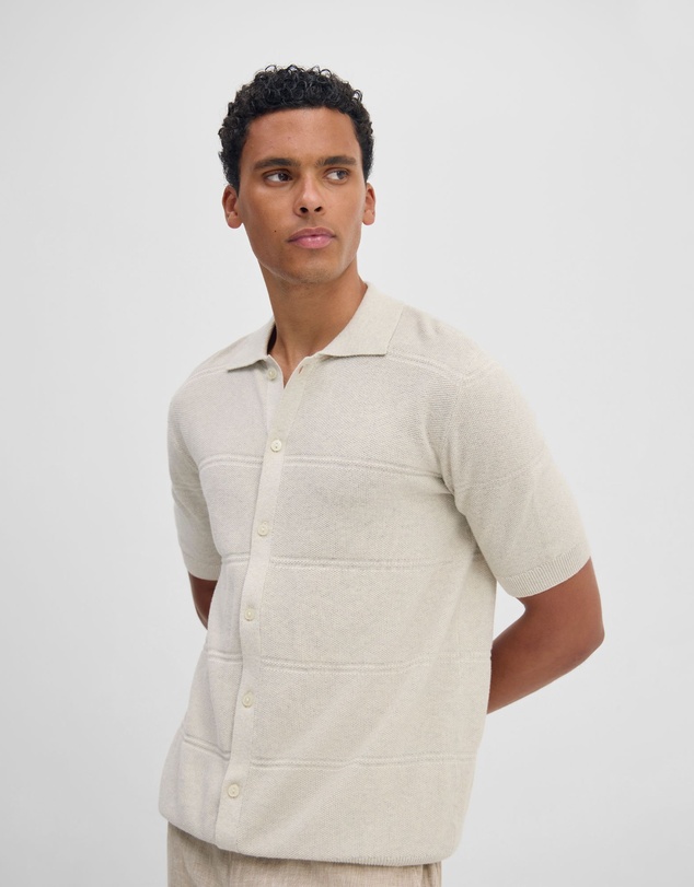 Oxford - Jack Knitted Button Up Shirt