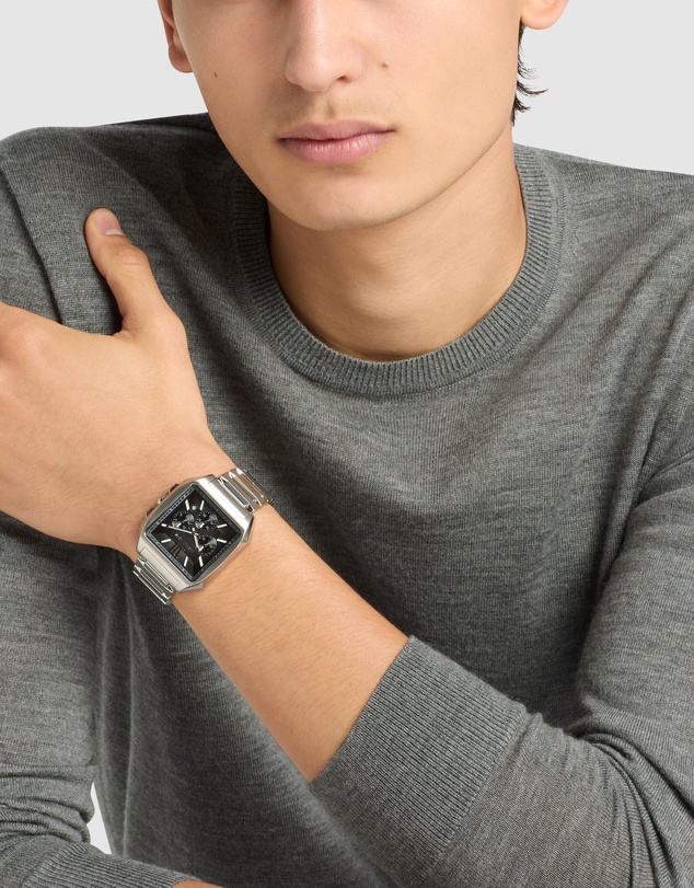 Michael Kors - Hayes Silver Tone Chronograph Watch