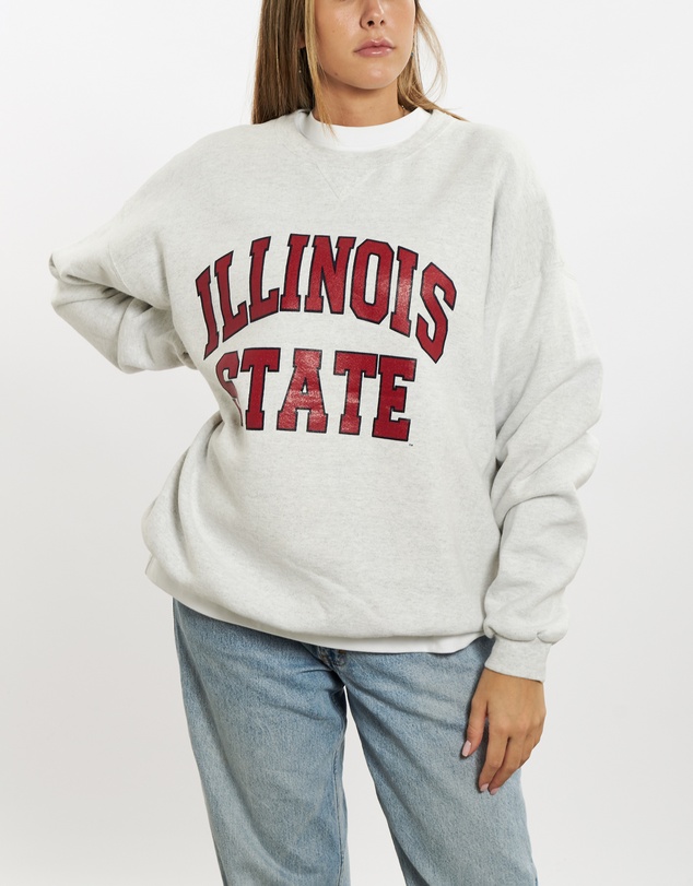 Vintage by The Real Deal - Pre Loved - 90s Illinois State 'Red Birds' Sweatshirt