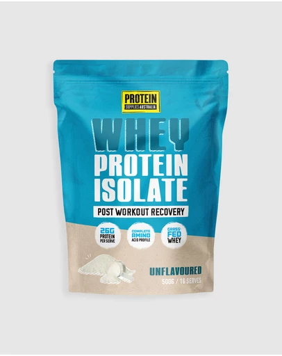 Protein Supplies Australia - Pure WPI (Whey Protein Isolate) - 500g
