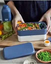 Monbento - Monbento MB Original Bento Box - Blue Natural