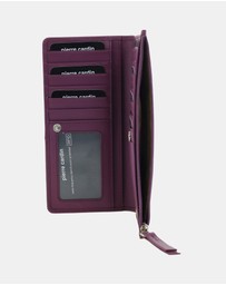 Pierre Cardin - Pierre Cardin Genuine Ladies Leather Bi-Fold Wallet