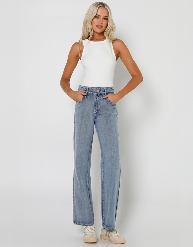 Lost in Lunar  - Ellyza Rib Tank