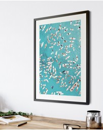 Olive et Oriel - Surfers Paradise Art Print