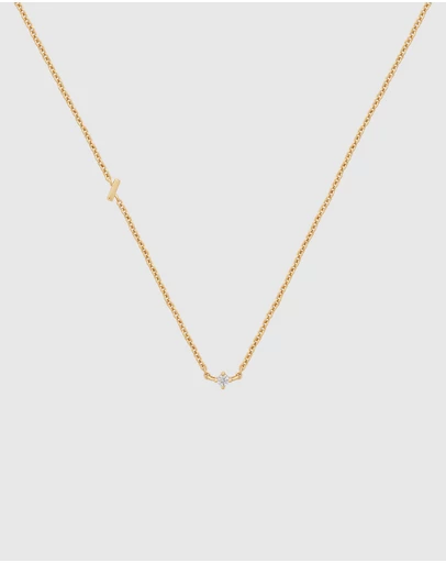 YCL  - Petite Initial Necklace I
