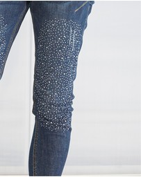 DRICOPER DENIM - Active Crystal Embellished Jeans
