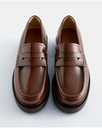 & Other Stories - Chunky Leather Loafers