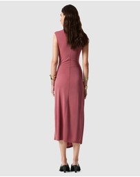 & Other Stories - Draped Midi Dress