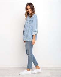 Petal & Pup - Cruise Jacket - Light Wash