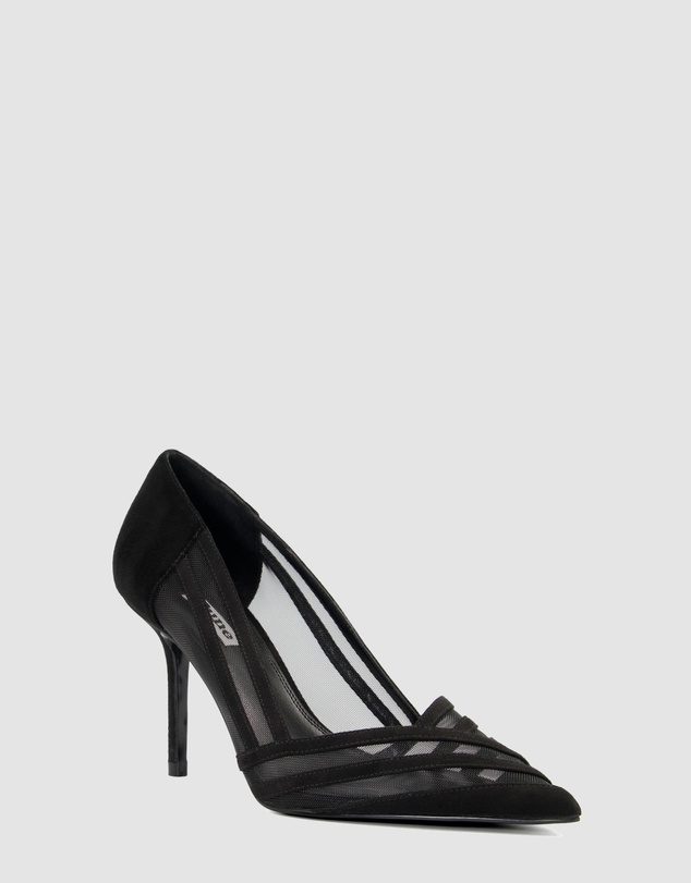 Dune London - Axis - Black Suede