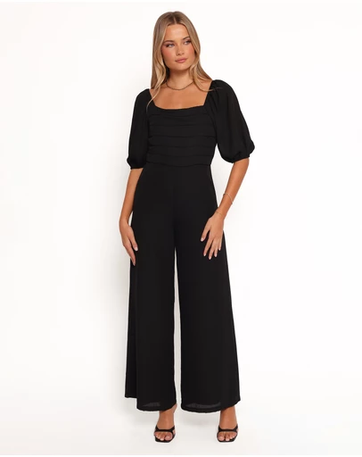 Petal & Pup - Mercer Jumpsuit - Black