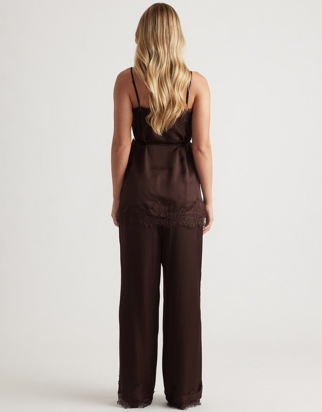 Decjuba - Laine Square Neck Lace Top