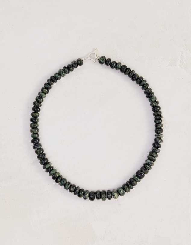 JUJU & CO - Green Jasper Necklace