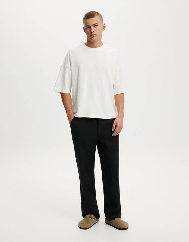 Cotton On - Baggy Linen Pant