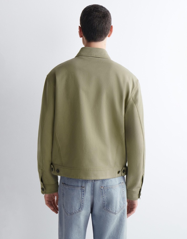 COS - Cotton-Blend Zip-Up Utility Jacket