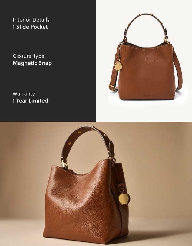 Fossil - Jessie Brown Crossbody Bag
